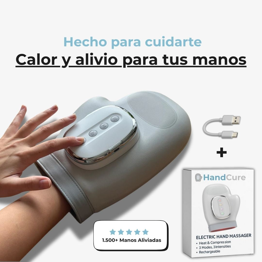 Guante Masajeador: Calor & Compresión